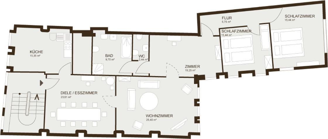 Altstadt Apartments Линебург Экстерьер фото